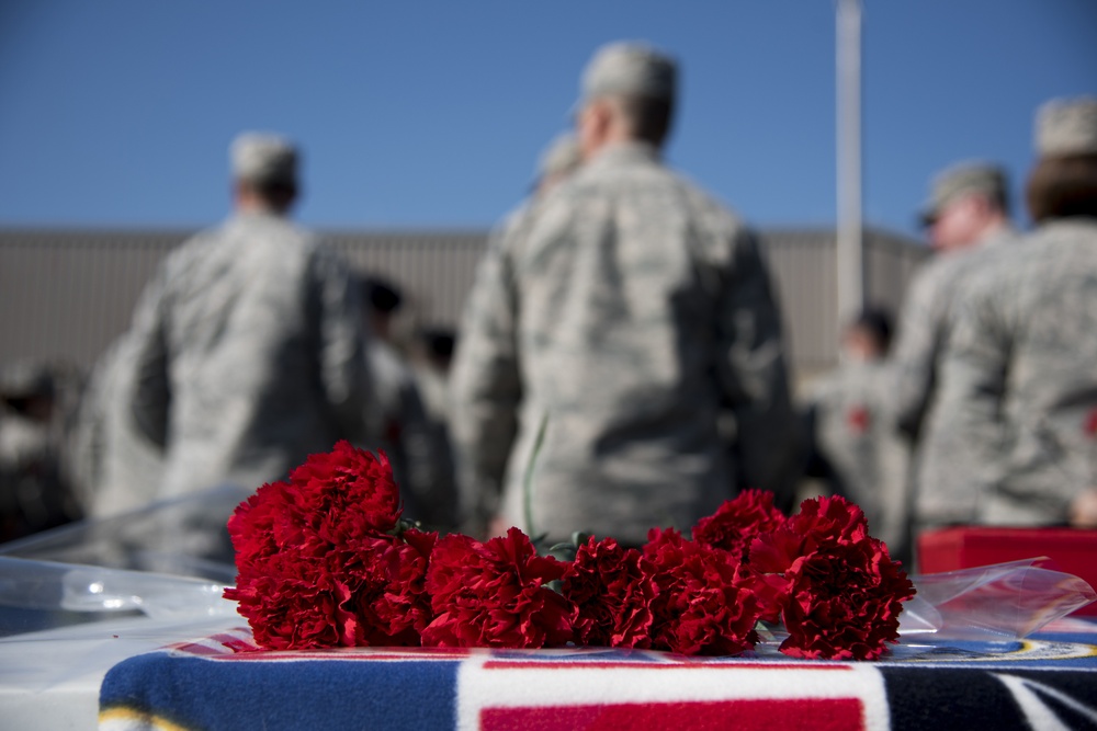 105th AW Airmen remember fallen comrade