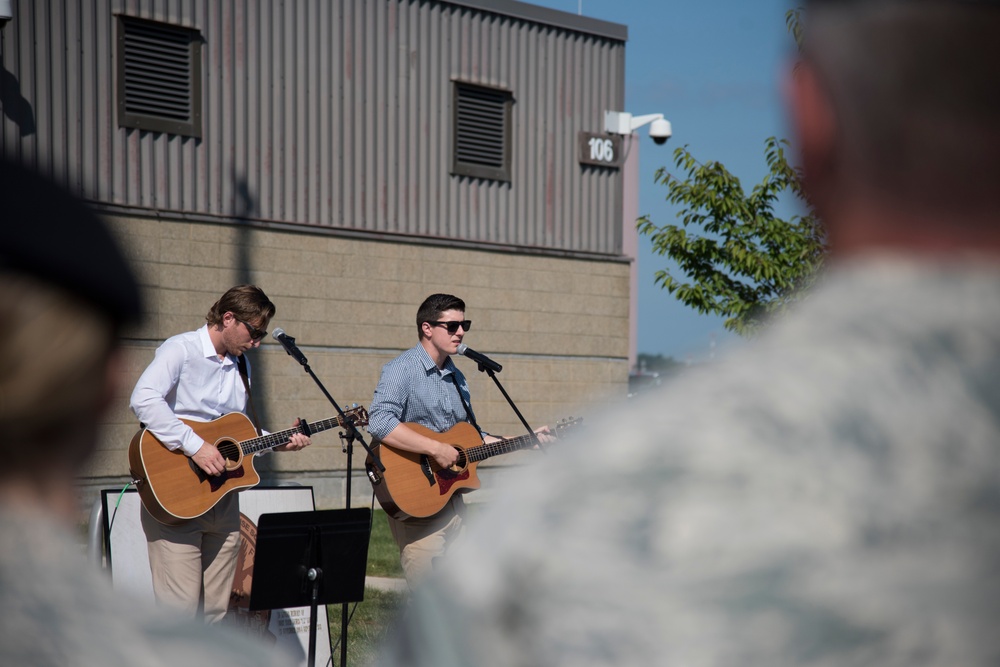 105th AW Airmen remember fallen comrade