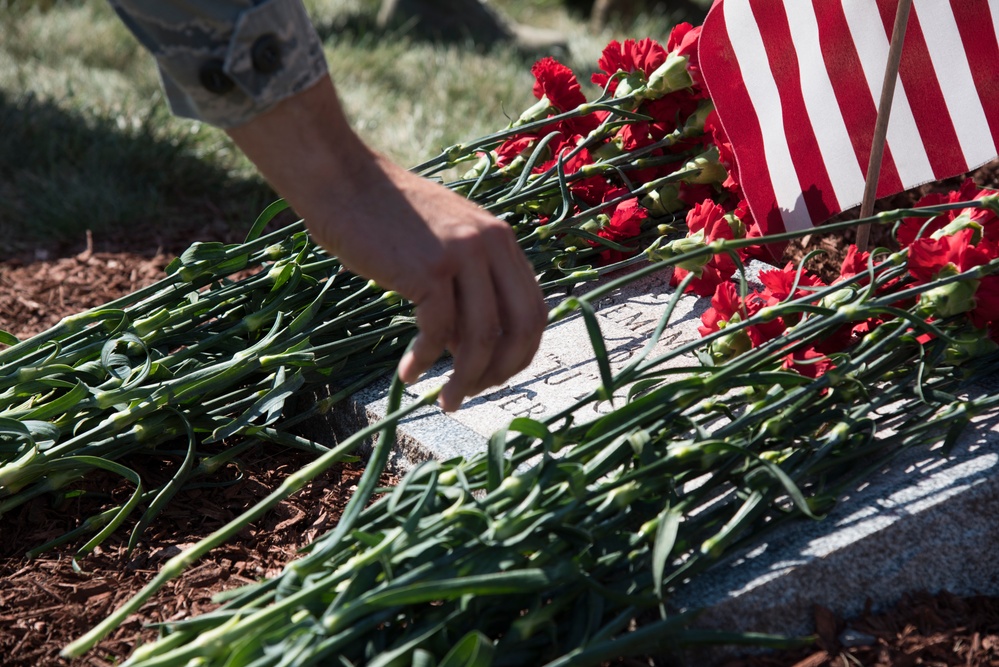 105th AW Airmen remember fallen comrade