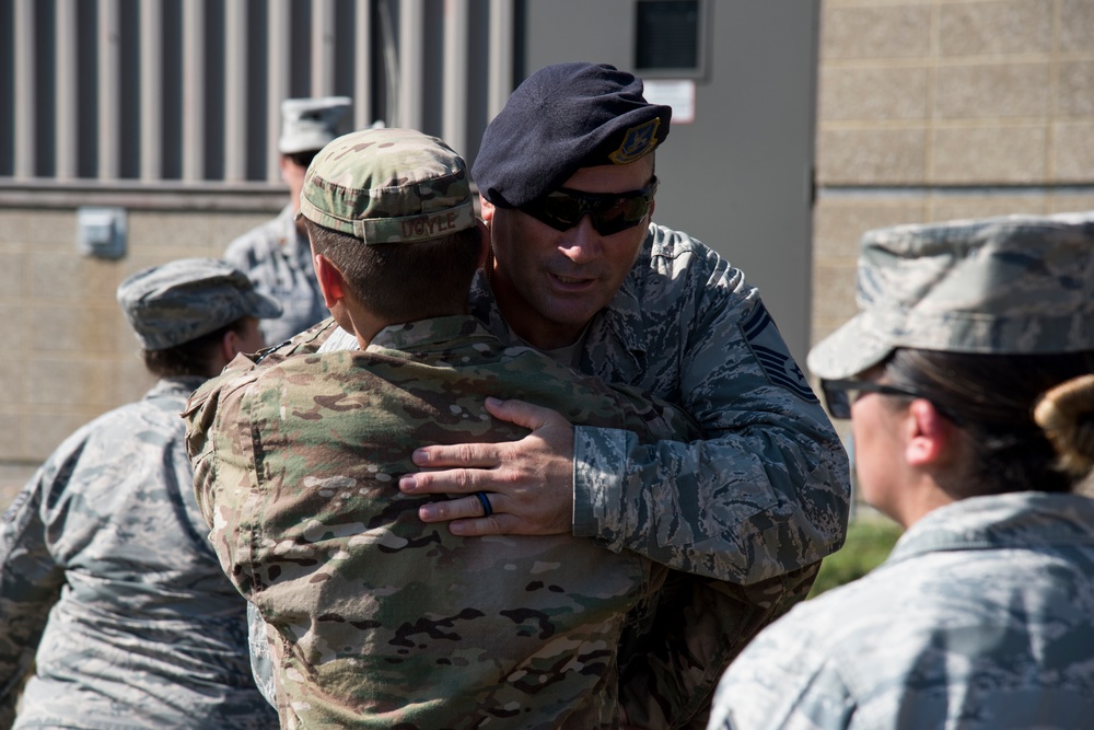 105th AW Airmen remember fallen comrade