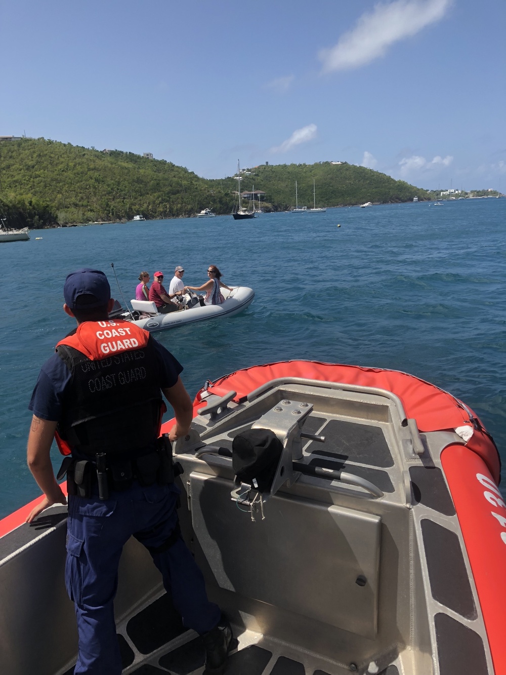 Coast Guard patrols for illegal charter activity in the U.S. Virgin Islands and Puerto Rico
