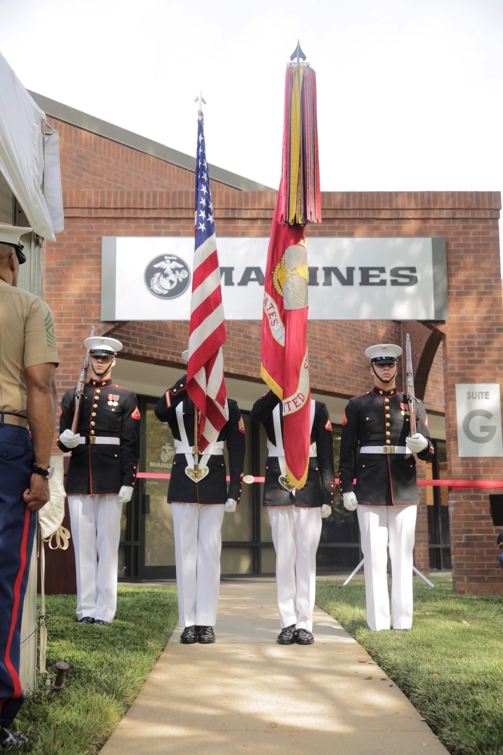 Recruiting Station Charlotte opens during Marine Week