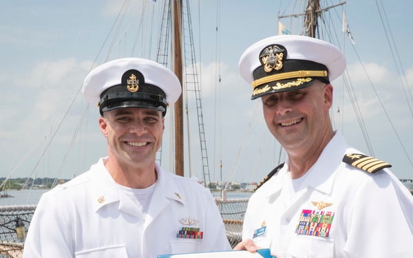 Ens. Kuhn Commissioning Ceremony