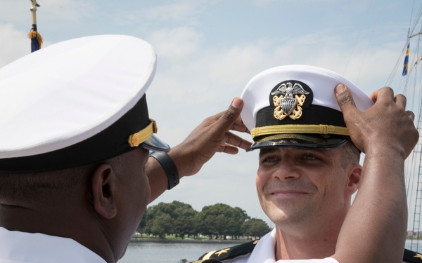 Ens. Kuhn Commissioning Ceremony