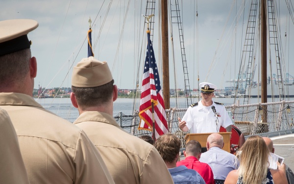 Ens. Kuhn Commissioning Ceremony
