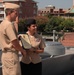 Naval Museum hosts a re-enlistment ceremony aboard the USS Wisconsin (BB-64)