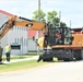 Construction operations at Fort McCoy