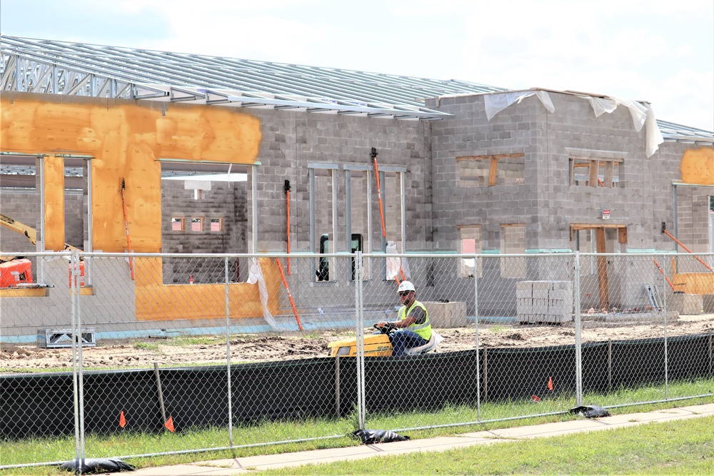 Construction operations at Fort McCoy