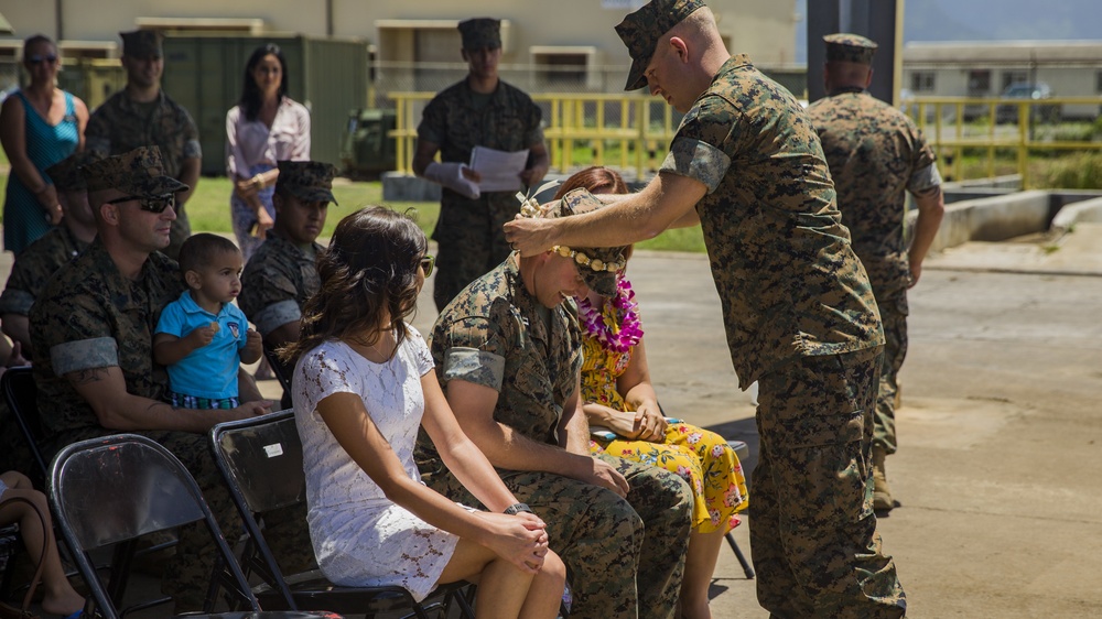 Combat Assault Company change of command