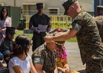 Combat Assault Company change of command
