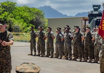 Combat Assault Company change of command