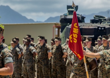 Combat Assault Company change of command