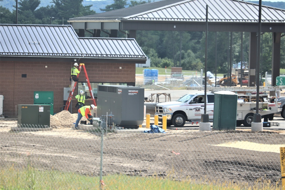 Construction operations at Fort McCoy