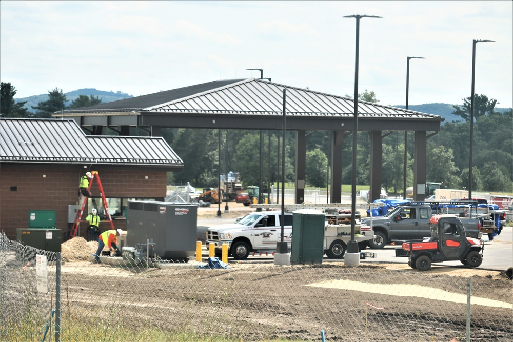 Construction operations at Fort McCoy