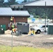 Construction operations at Fort McCoy