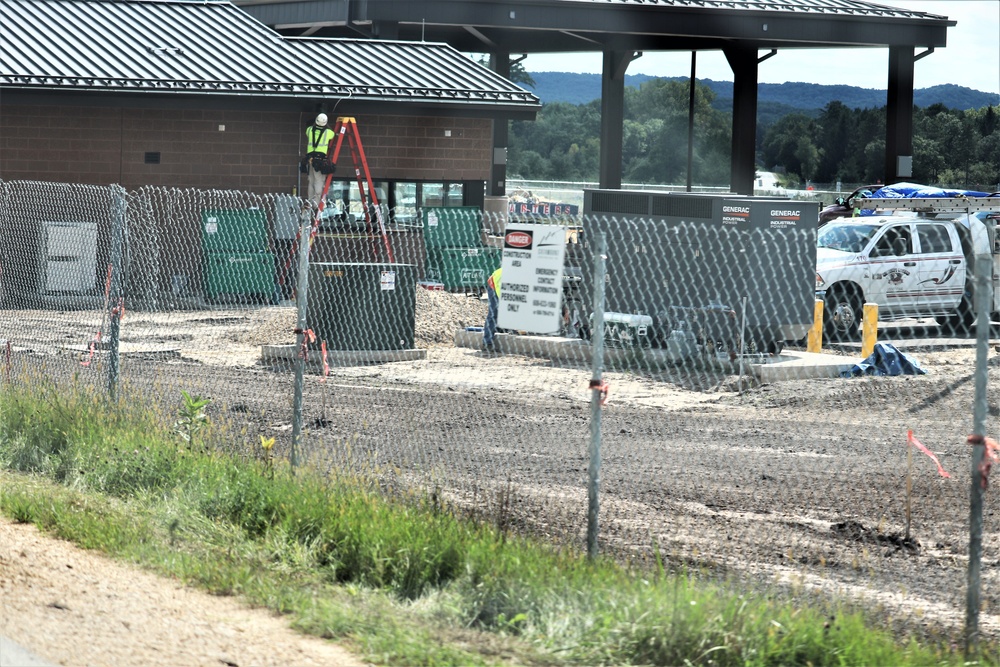 Construction operations at Fort McCoy