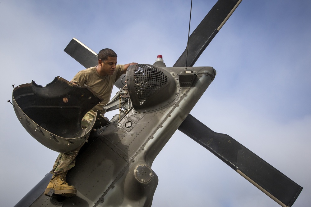 Black Hawk daily inspection