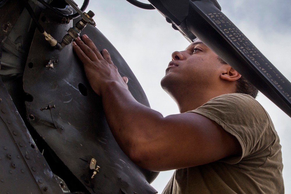 Black Hawk daily inspection