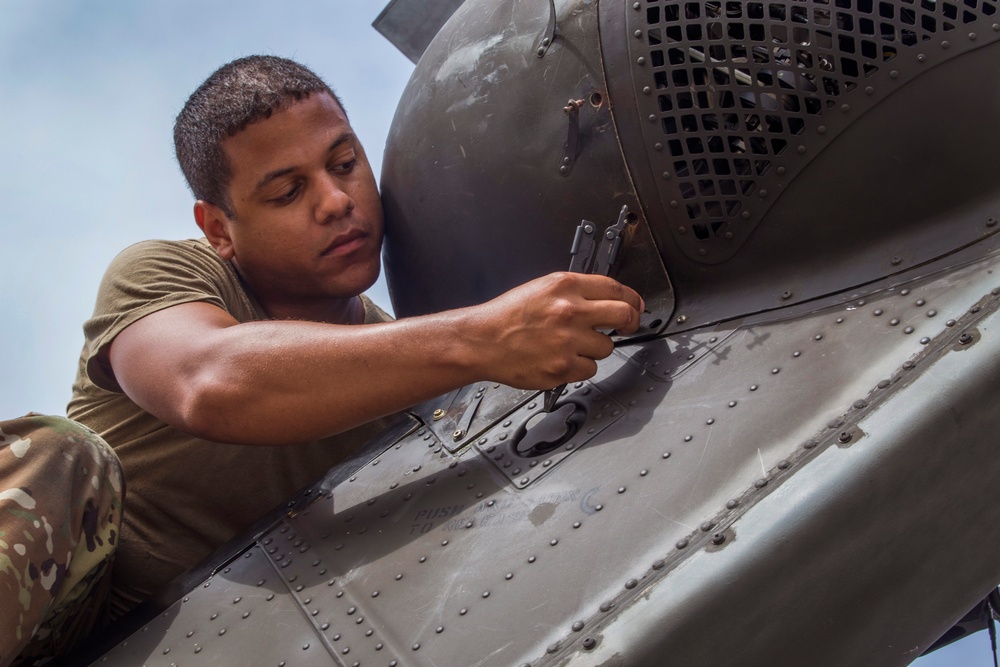 Black Hawk daily inspection