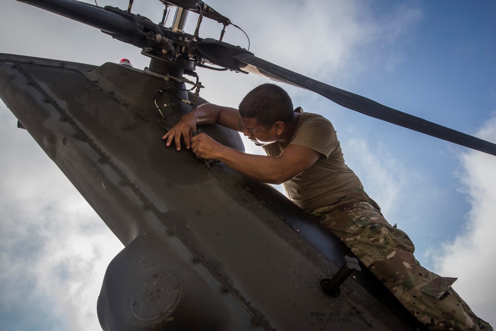 Black Hawk daily inspection