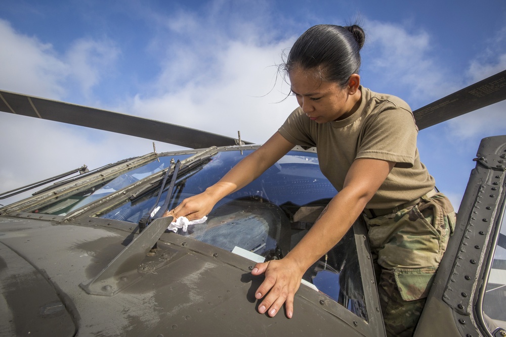Black Hawk daily inspection