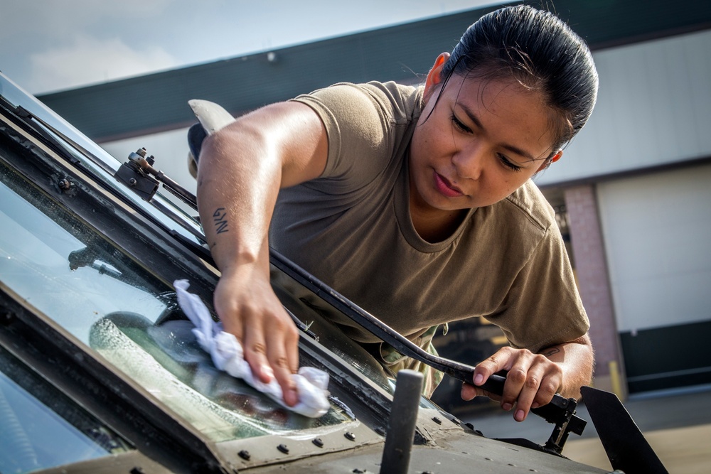 Black Hawk daily inspection