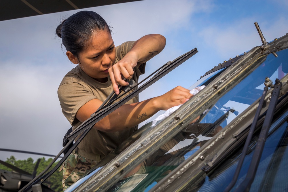 Black Hawk daily inspection