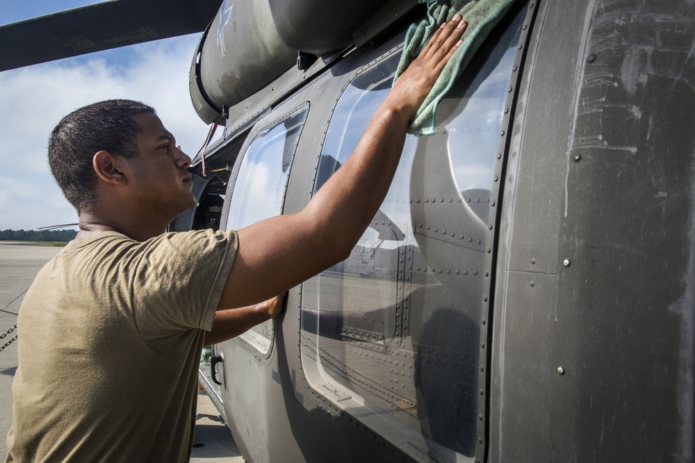 Black Hawk daily inspection