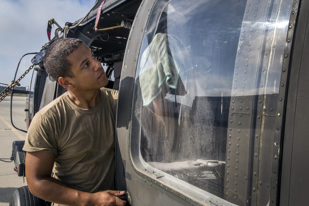 Black Hawk daily inspection