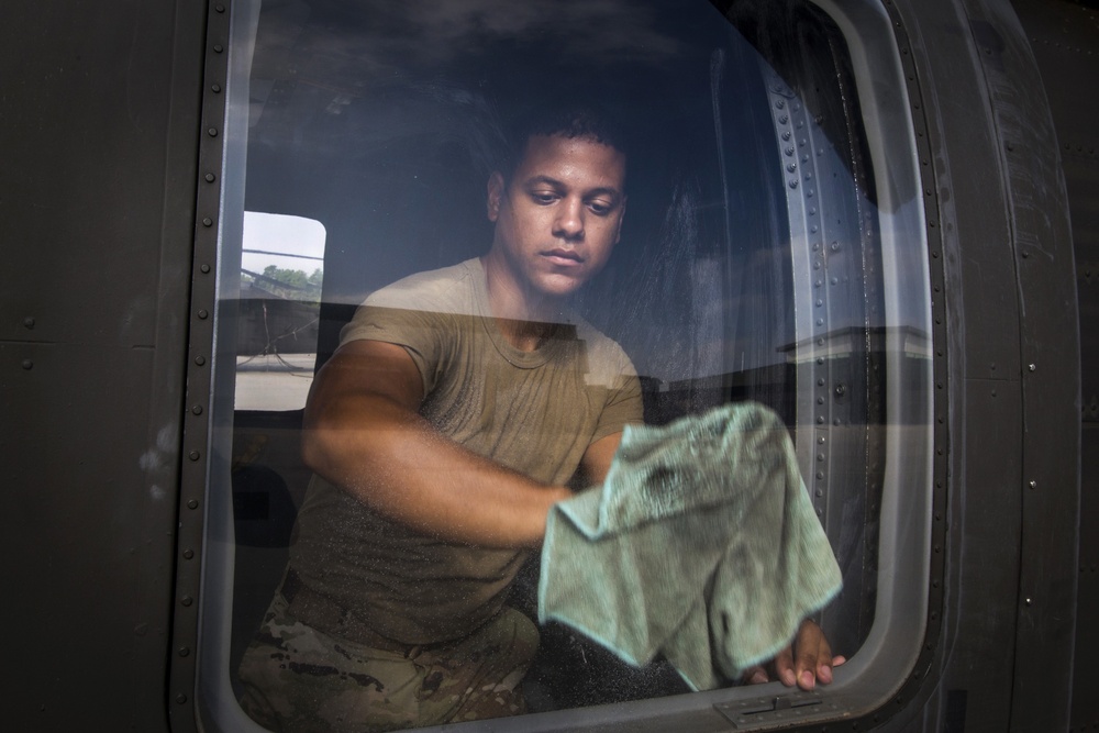Black Hawk daily inspection