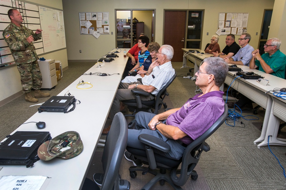 Honorary commanders visit New Jersey Army Aviation Support Facility