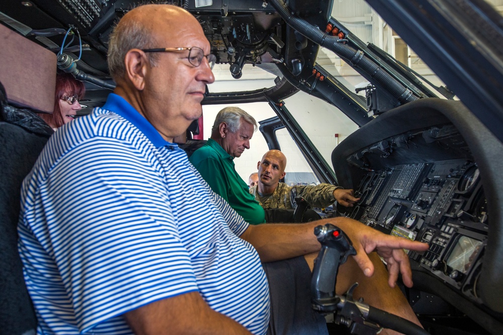 Honorary commanders visit New Jersey Army Aviation Support Facility