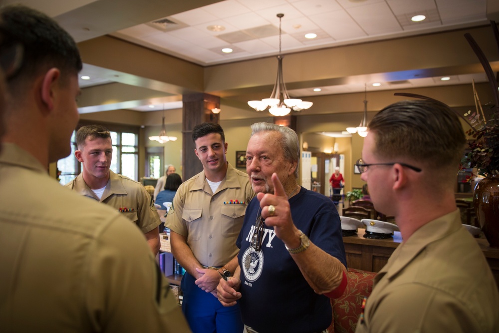 Marine Week Community Outreach: Ivey Memory Wellness Center