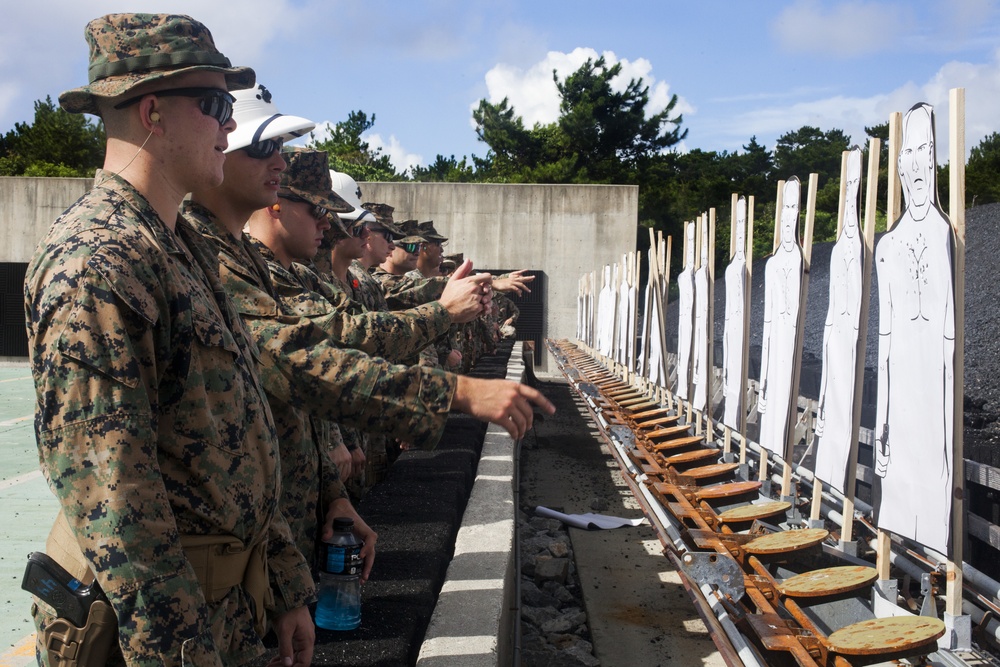 3rd Law Enforcement Battalion Pistol Qualification