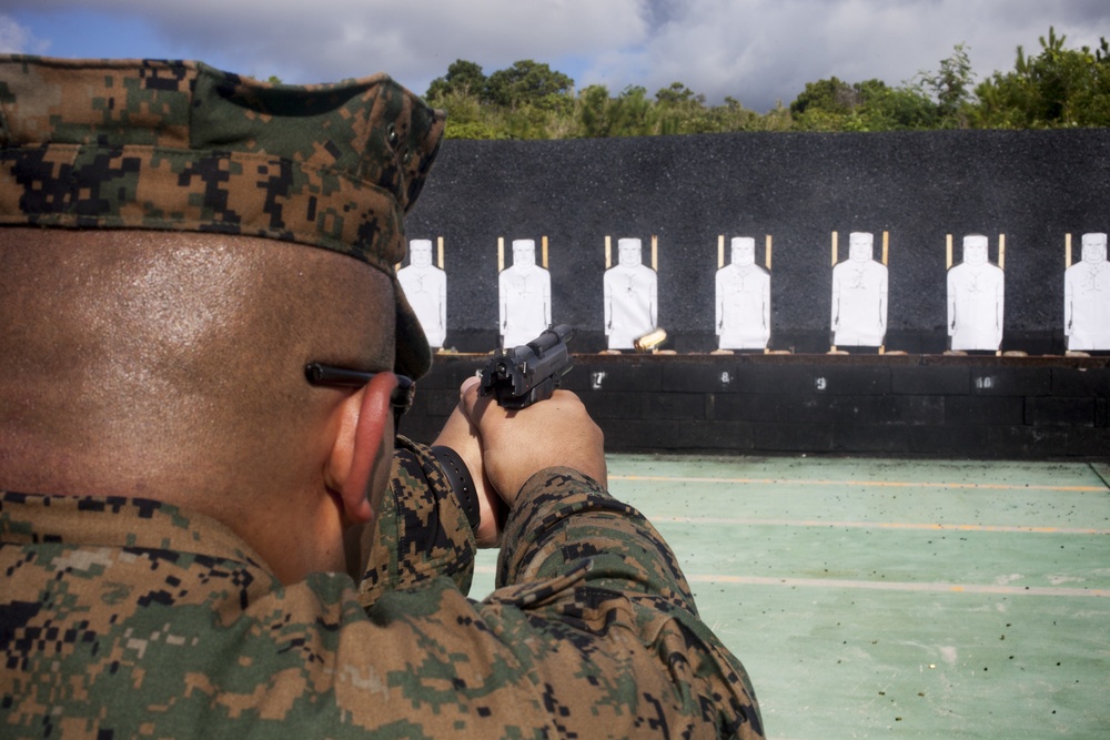 3rd Law Enforcement Battalion Pistol Qualification