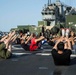 CLB 13 trains on the flight deck