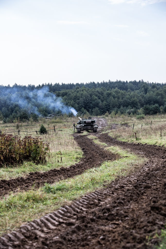 Training exercises on day three of Rapid Trident 18