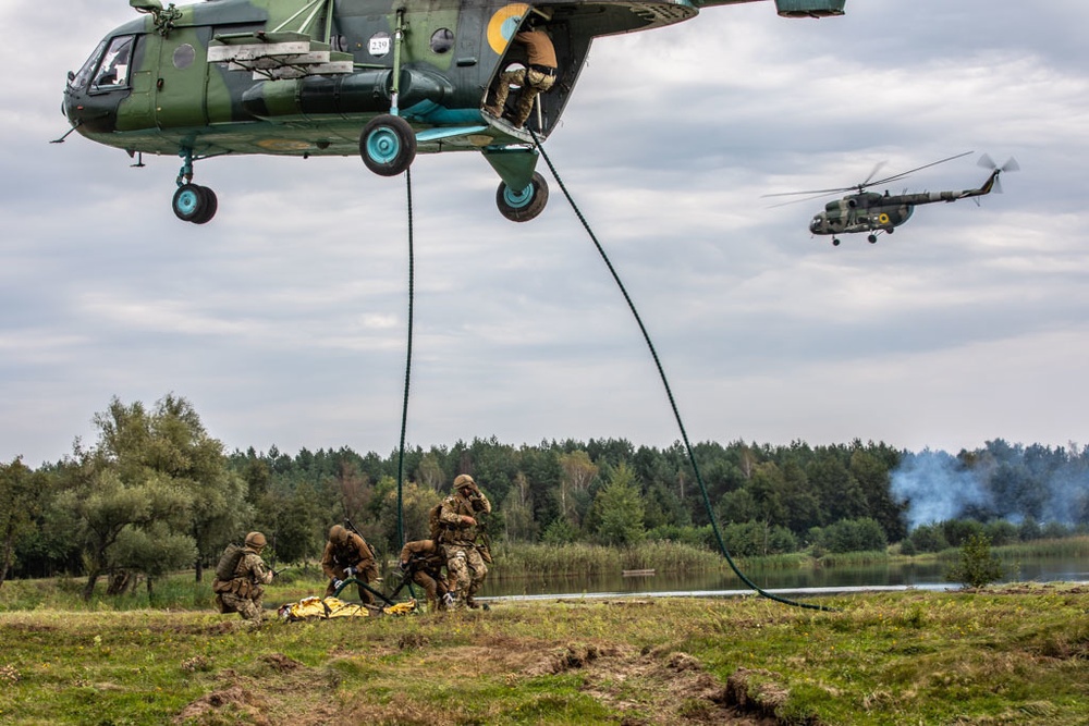 Water Crossing and Medevac Event during Rapid Trident 18