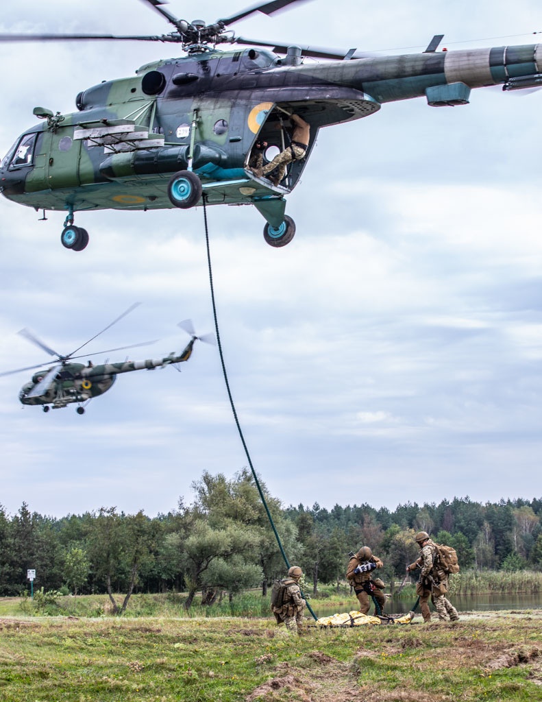 Water Crossing and Medevac Event during Rapid Trident 18