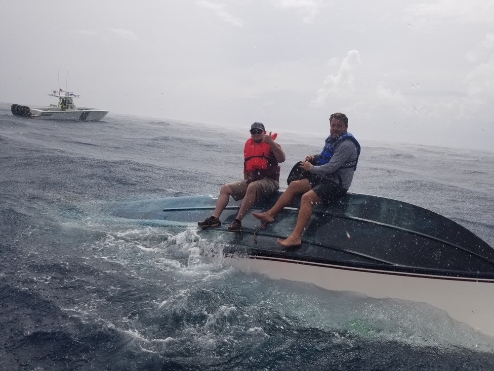 Coast Guard, partner agencies rescue 3 from water near Palm Beach Inlet
