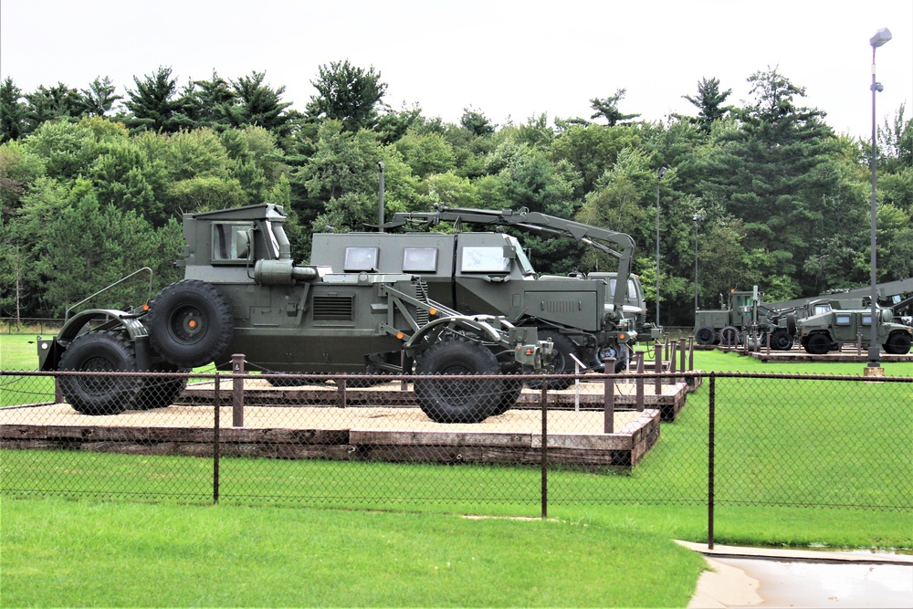 Fort McCoy's Commemorative Area, Equipment Park