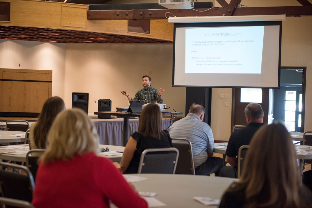 Hiring Our Heroes event held at Gowen Field