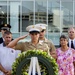 Wreath laying ceremony honoring Gunnery Sgt. Christopher Eckard