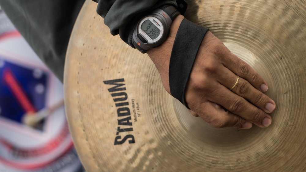 1st Marine Division Band rehearsal at Estes Park 2018