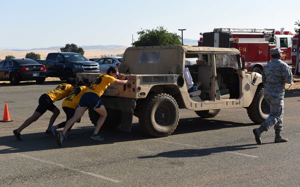 Recce Town holds Sports Day