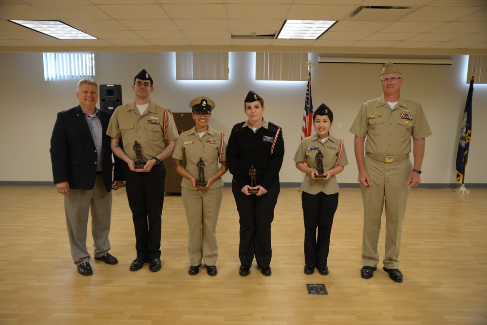Training Support Center Names Top Sailors and Civilians