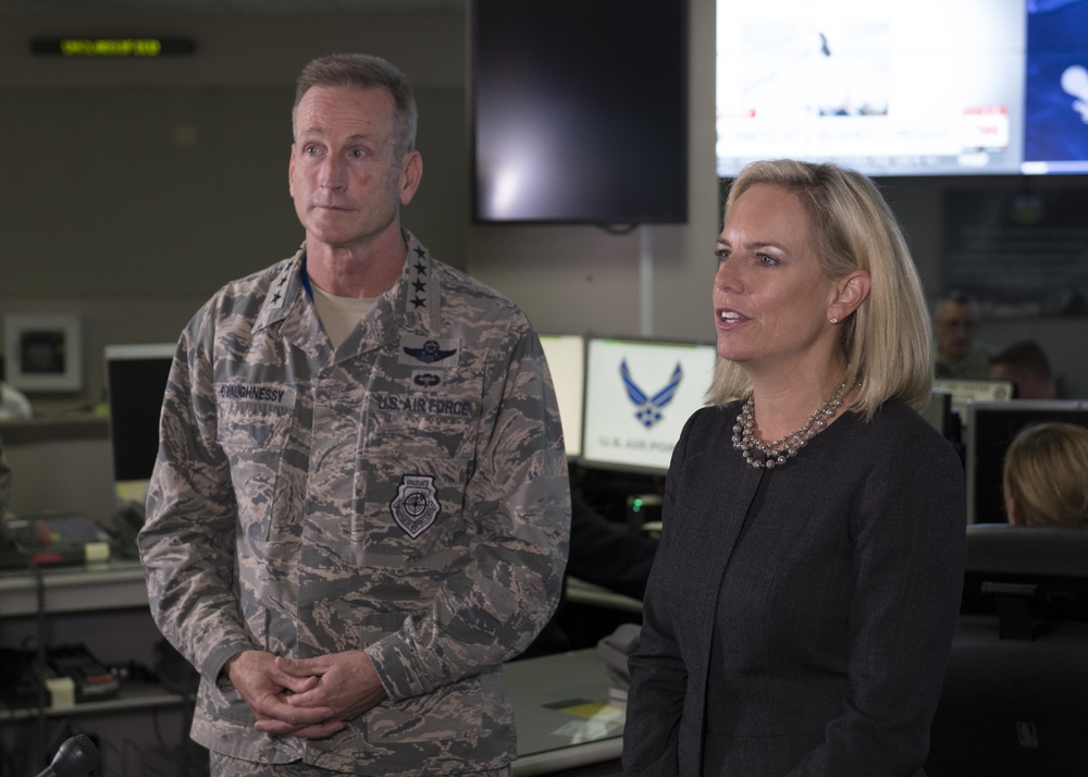 DHS Secretary Visits NORAD &amp; USNORTHCOM
