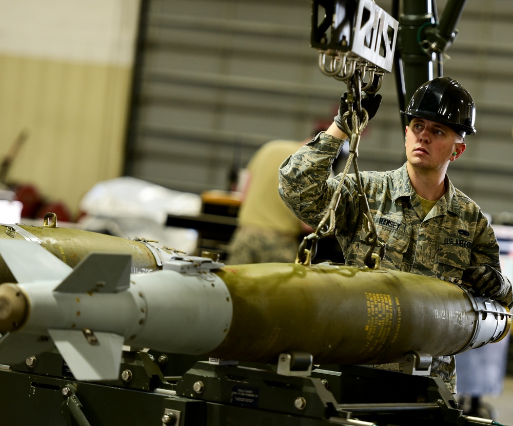 28th Munitions Squadron builds bombs