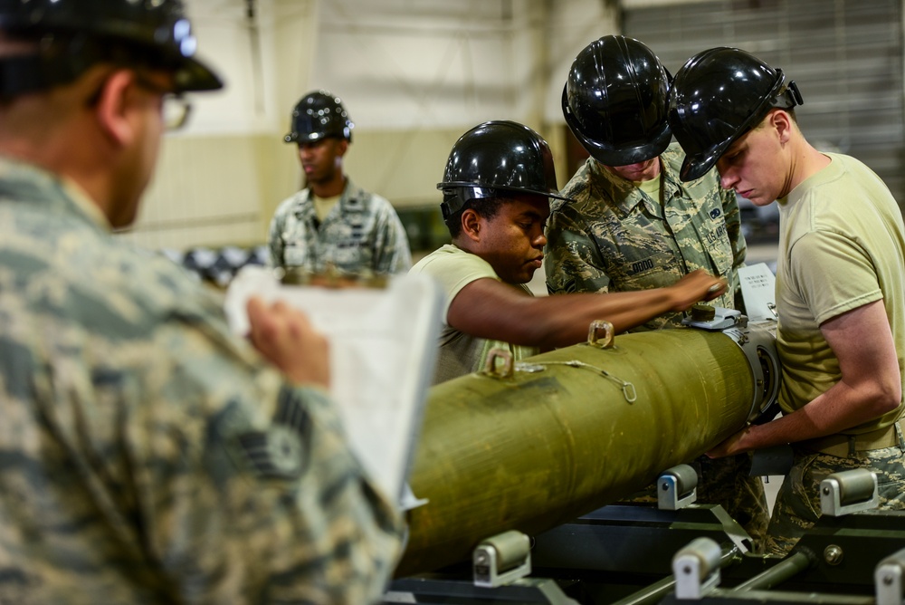 28th Munitions Squadron builds bombs