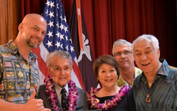 John Henry Felix receives the RHCP Outstanding Community Service award.